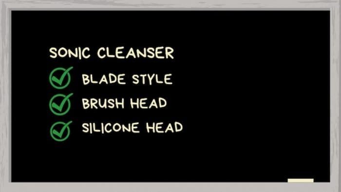 Sonic Cleanser Home Facial Device Features